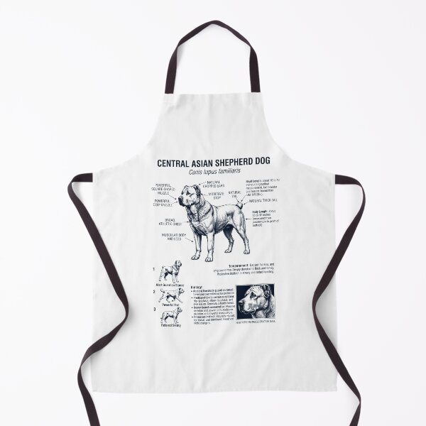 Item preview, Central Asian Shepherd Dog Scientific Anatomy Biology Dog Lover designed and sold by dian-rody-crest.