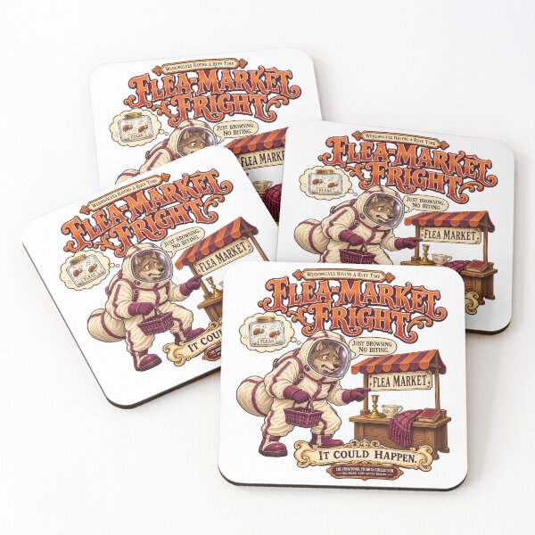 Item preview, THE IRRATIONAL FRIGHTS COLLECTION - WEREWOLVES HAVING A RUFF TIME - FLEA-MARKET FRIGHT designed and sold by WheelieGdArt.
