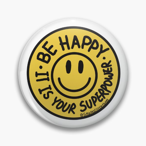 Item preview, Spreading Positivity Series - 正能量語錄-Be Happy, It's your superpower designed and sold by smallestthings.