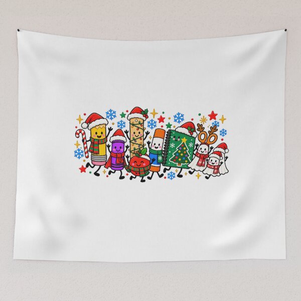 Item preview, Christmas School Supplies Winter Holiday Teacher Team Matching designed and sold by PartyFam.