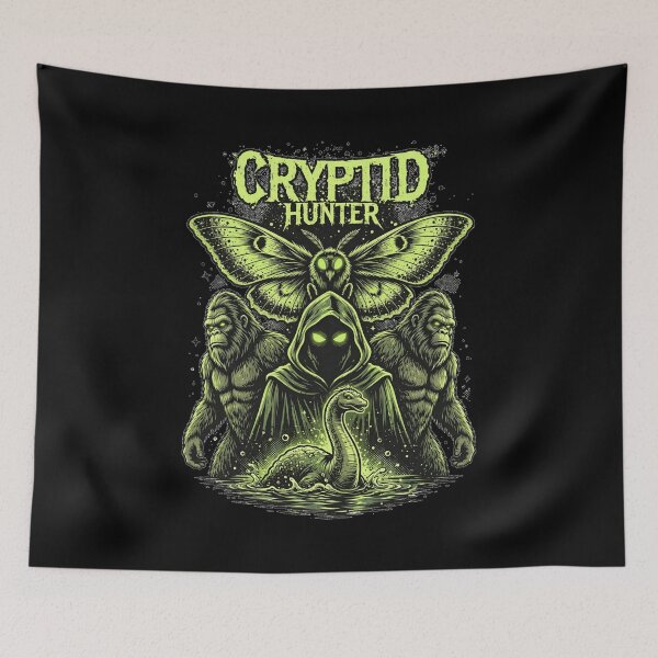 Item preview, Cryptid Hunter designed and sold by Neon Bones Studio.