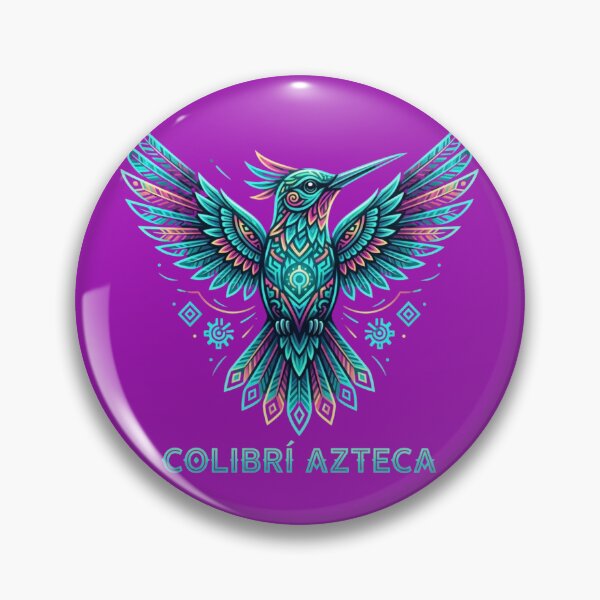 Item preview, Colibrí Azteca - Místico y Vibrante | Arte Mexicano Tribal designed and sold by obalartsMerch.
