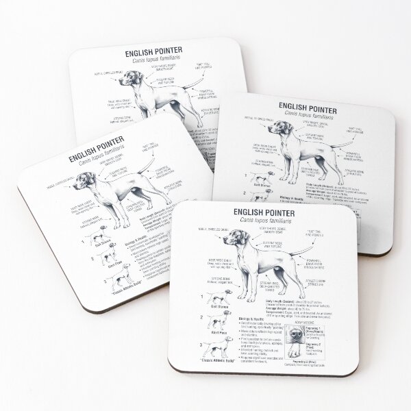 Item preview, English Pointer Scientific Anatomy Biology Dog Lover designed and sold by dian-rody-crest.