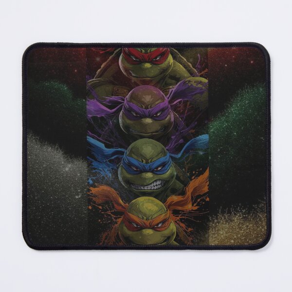 Item preview, Ninja Turtles Squad Dark Portrait or Turtle Brothers Action Collage designed and sold by DKSH1234.