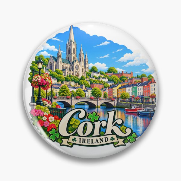 Item preview, Cork, Irlanda - Río Lee designed and sold by Myra365Art.