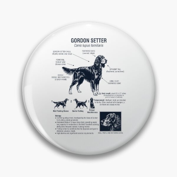 Item preview, Gordon Setter, Anatomía Científica, Biología, Amante de los Perros designed and sold by dian-rody-crest.