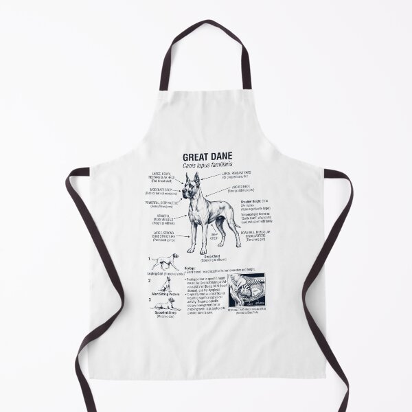 Item preview, Great Dane Scientific Anatomy Biology Dog Lover designed and sold by dian-rody-crest.