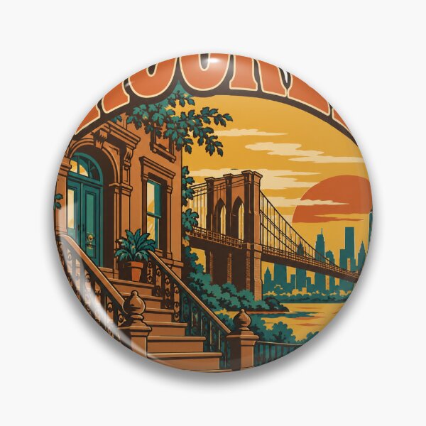 Item preview, Brooklyn Gift - Borough Pride designed and sold by RedRubyBubble.