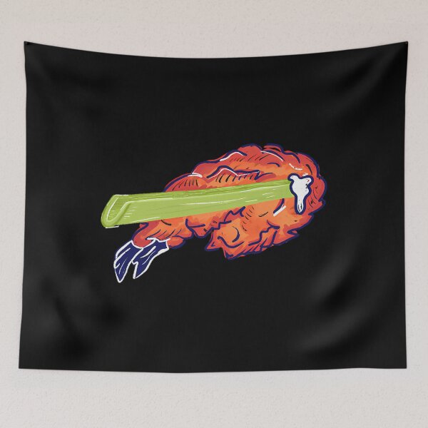 Item preview, Buffalo Wing - Funny Buffalo Bills Sports designed and sold by Hamidoshop.