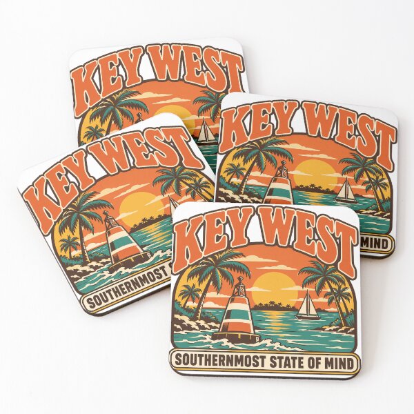 Item preview, Key West Gift - Southernmost State Of Mind designed and sold by RedRubyBubble.