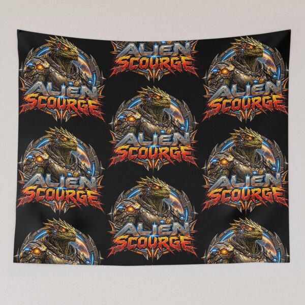 Item preview, Alien Scourge Emblem designed and sold by Moviebuff91.