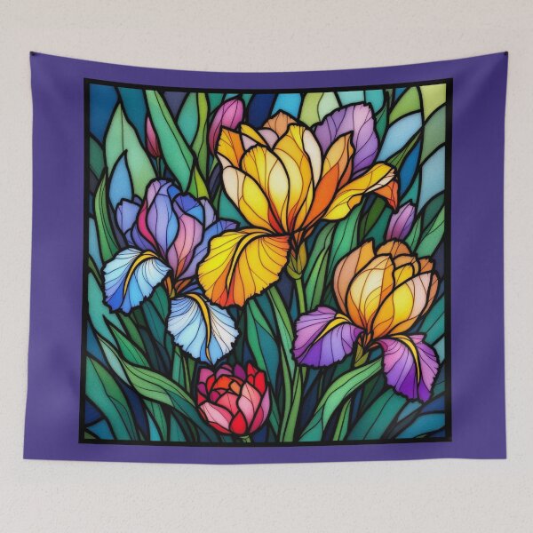 Item preview, Iris Flower Art designed and sold by Tridentulus.