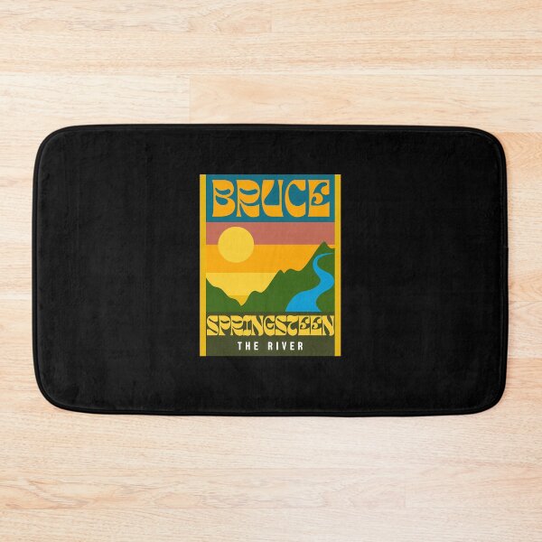 Item preview, Vintage 1970s Sunset River Mountain Pop Art designed and sold by VyThoaTripg.