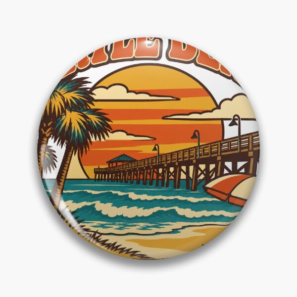 Artikelvorschau, Geschenkidee für Myrtle Beach – Kurzurlaub am Grand Strand entworfen und verkauft von RedRubyBubble.
