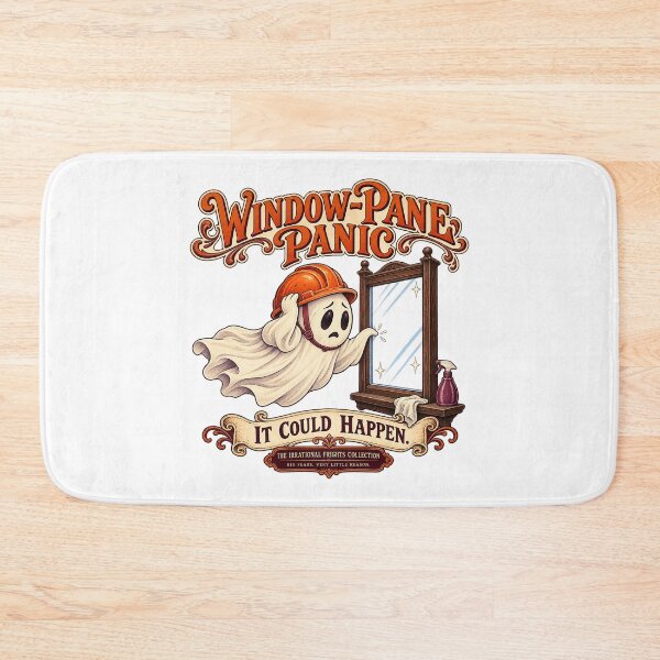 Item preview, THE IRRATIONAL FRIGHTS COLLECTION - WINDOW-PANE PANIC designed and sold by WheelieGdArt.
