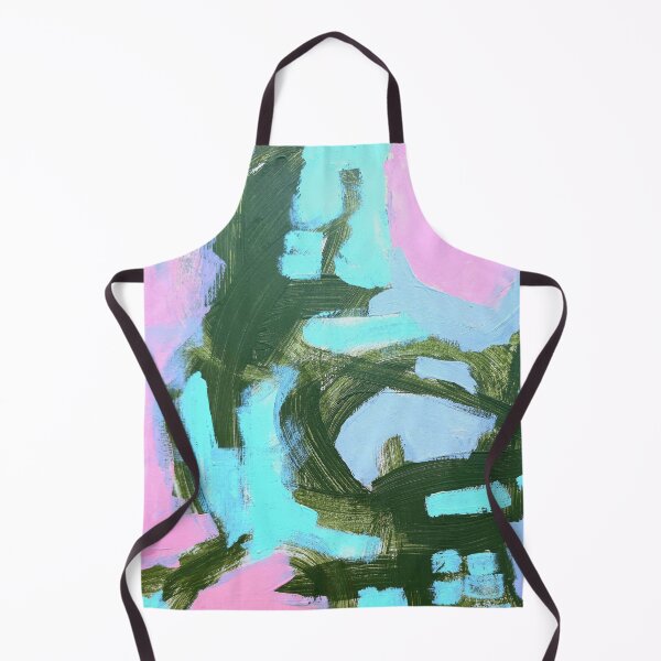 Item preview, Abstract pink, purple, teal and green painting - 836 designed and sold by NathalieLeRiche.