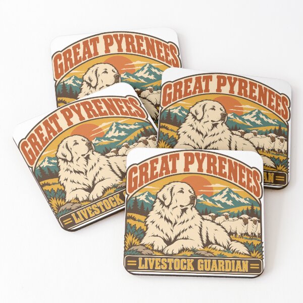 Item preview, Great Pyrenees Gift - Livestock Guardian designed and sold by RedRubyBubble.