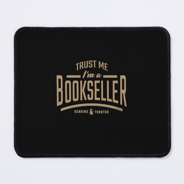 Item preview, Funny Bookseller Profession Typographic Gift Design designed and sold by VyThoaTripg.