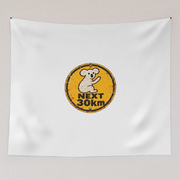 Item preview, Koala Next 30km Australian Wildlife Animal Lover Souvenir designed and sold by HumansStuck12.