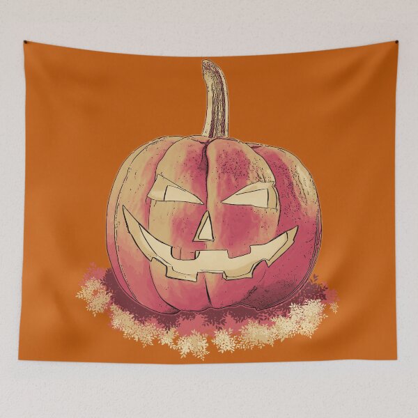 Item preview, Autumn pumpkin at Halloween designed and sold by Just-Draws-22.