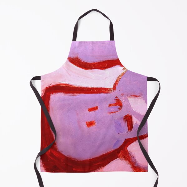 Item preview, Red Pink Lavender Expressive Abstract Painting - 835 designed and sold by NathalieLeRiche.