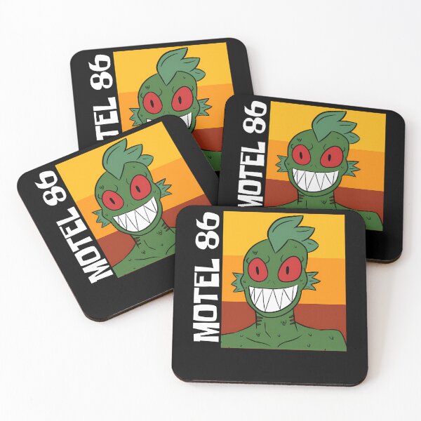 Item preview, Green Monster Creature Sunset Background Portrait designed and sold by benchraka.
