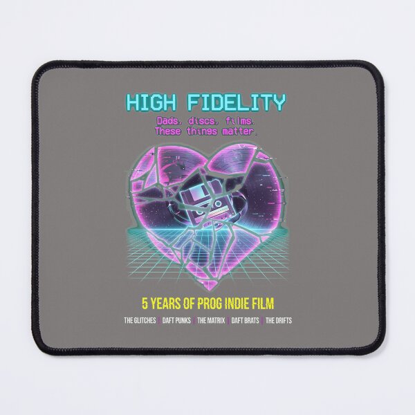 Item preview, High Fidelity Shattered Heart Record Poster Art-80 designed and sold by MajaParcze.