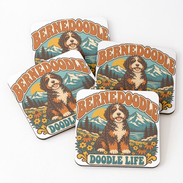 Artikelvorschau, Bernedoodle-Geschenk – Doodle Life entworfen und verkauft von RedRubyBubble.