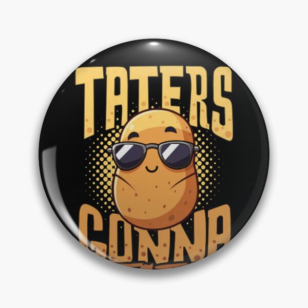 Item preview, Taters Gonna Tate Cute Potato Sunglasses Pun designed and sold by Jereme0.