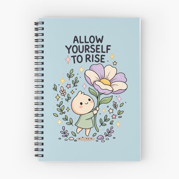 Item preview, Allow Yourself to Rise | Cute Inspirational Growth Quote designed and sold by MrDev.
