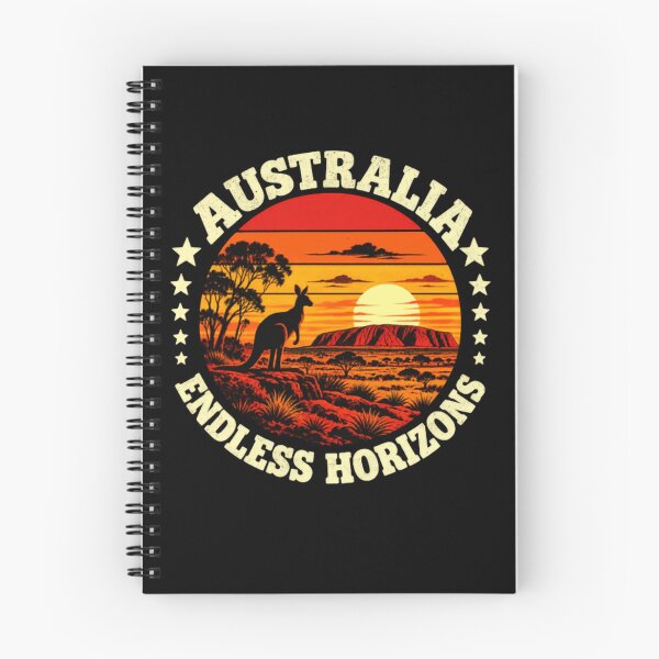 Artikelvorschau, Australien – Endlose Horizonte – Reisen im australischen Outback – Uluru – Landschaft – Tierwelt entworfen und verkauft von JonesFlora2025.