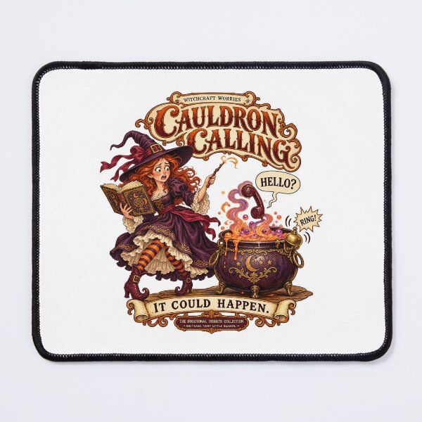 Item preview, THE IRRATIONAL FRIGHTS COLLECTION - WITCHCRAFT WORRIES - CAULDRON CALLING designed and sold by WheelieGdArt.