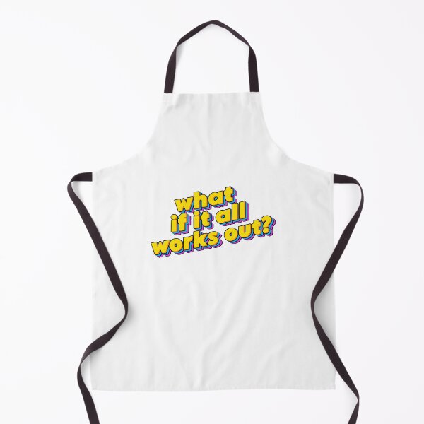 Item preview, What If It All Works Out? Optimistic Motivational Quote Positive Mindset designed and sold by SkeletonsDanger.