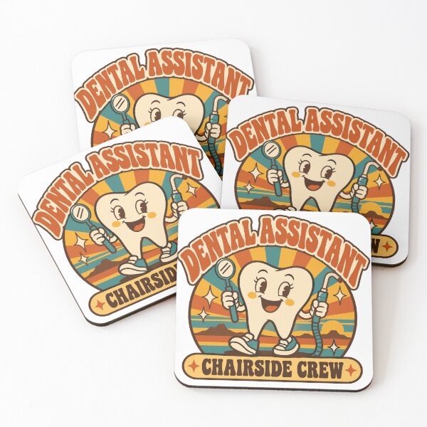 Item preview, Dental Assistant Gift - Chairside Crew designed and sold by RedRubyBubble.
