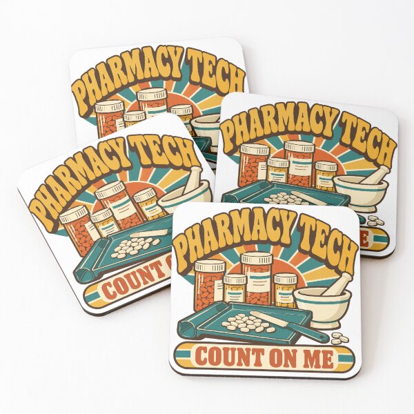 Item preview, Pharmacy Tech Gift - Count On Me designed and sold by RedRubyBubble.
