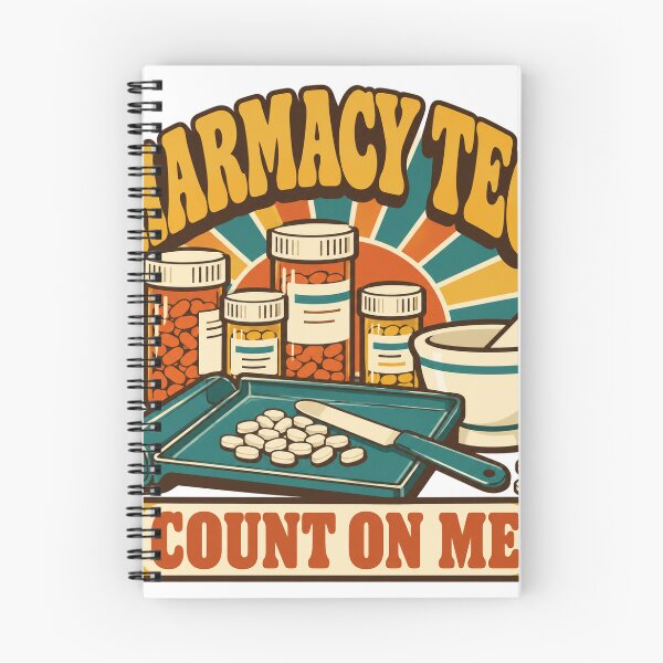 Item preview, Pharmacy Tech Gift - Count On Me designed and sold by RedRubyBubble.