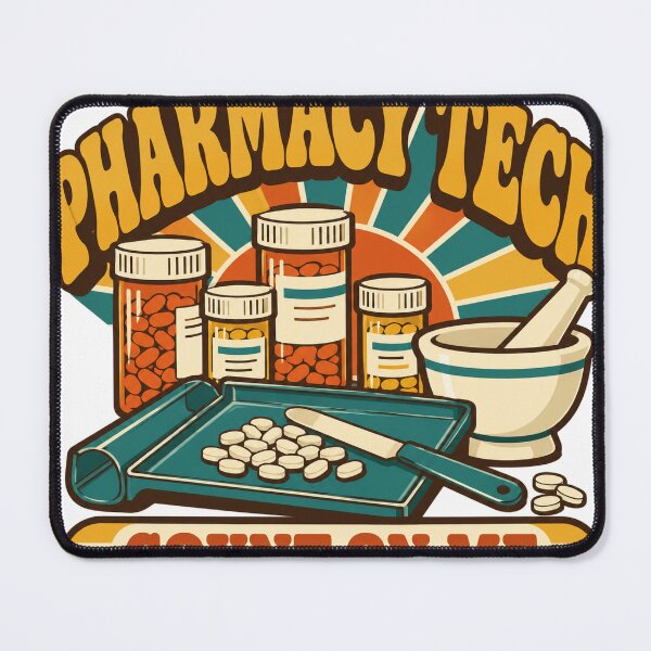 Item preview, Pharmacy Tech Gift - Count On Me designed and sold by RedRubyBubble.