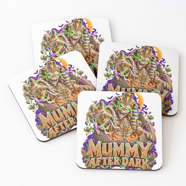 Item preview, Mummy After Dark Egyptian Halloween Design designed and sold by RAX Mirth Studio.
