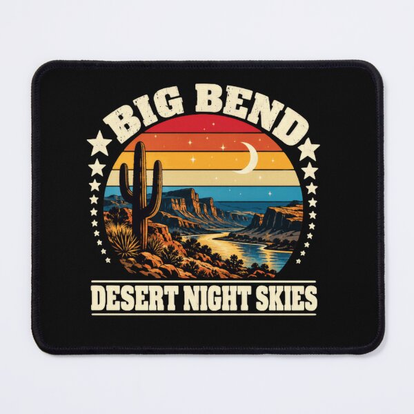 Artikelvorschau, Big Bend Desert Night Skies Nationalpark – Reisender entworfen und verkauft von RetroMini2026.