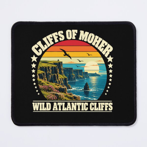 Item preview, Cliffs Of Moher Wild Atlantic Cliffs Ireland Travel Landmark designed and sold by RetroMini2026.