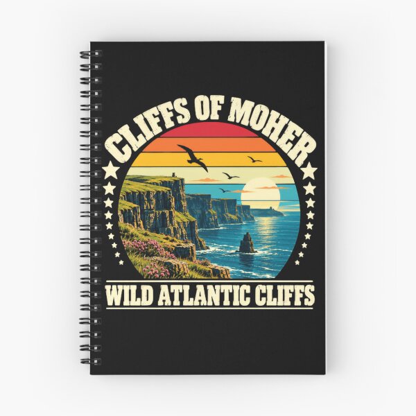 Item preview, Cliffs Of Moher Wild Atlantic Cliffs Ireland Travel Landmark designed and sold by RetroMini2026.