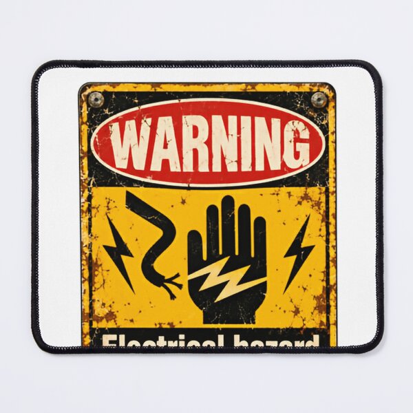 Item preview, Warning Electrical Hazard Keep Out Electrician Safety Power Worker designed and sold by HumansStuck12.