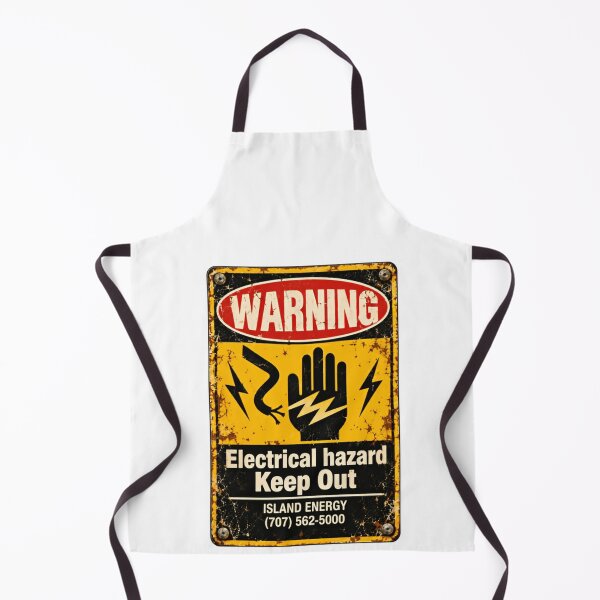 Item preview, Warning Electrical Hazard Keep Out Electrician Safety Power Worker designed and sold by HumansStuck12.