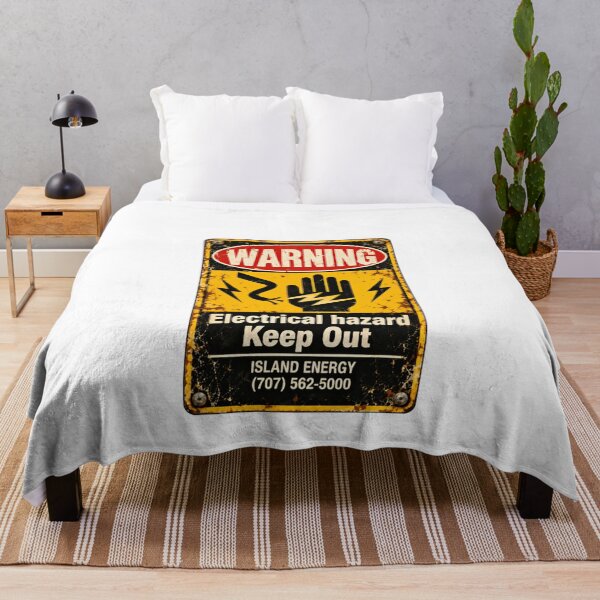 Item preview, Warning Electrical Hazard Keep Out Electrician Safety Power Worker designed and sold by HumansStuck12.