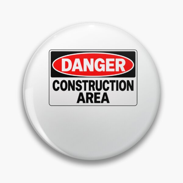 Item preview, Danger Construction Area Construction Worker Builder Safety designed and sold by HumansStuck12.