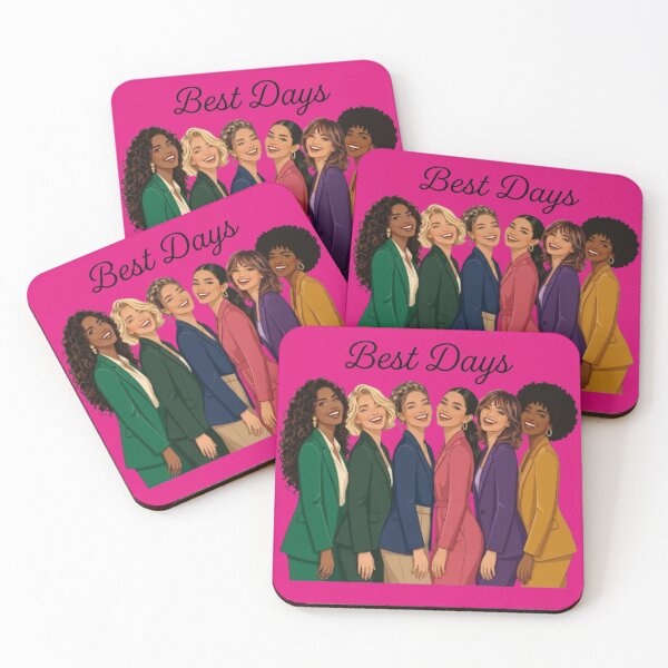 Item preview, Best Days Diverse Best Friends Group Friendship Art designed and sold by Northern Glow Art.