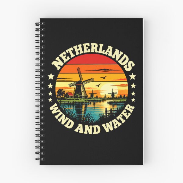 Item preview, Netherlands Wind And Water Dutch Travel Tourist Souvenir designed and sold by JonesFlora2025.