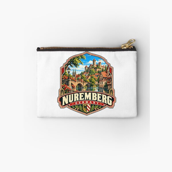Item preview, Nuremberg Germany Bavarian City Travel Souvenir designed and sold by NightGlyph.