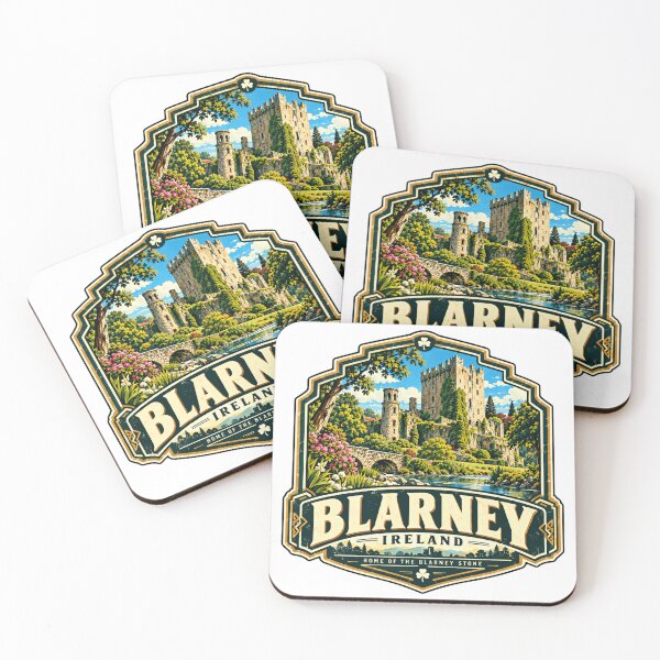 Aperçu de l'œuvre Blarney, Irlande : le château emblématique de Blarney, un souvenir incontournable. créée et vendue par NightGlyph.