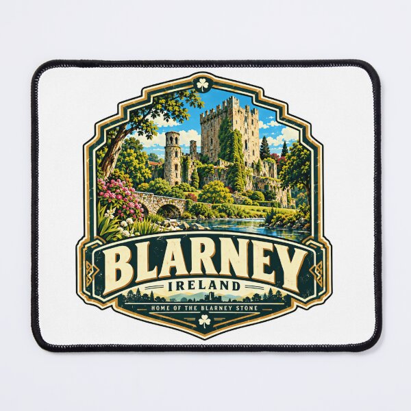 Item preview, Blarney Ireland Home Of The Blarney Stone Irish Castle Landmark Souvenir designed and sold by NightGlyph.